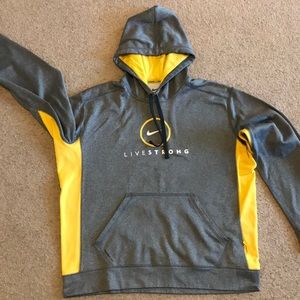 Nike Livestrong hooded sweatshirt